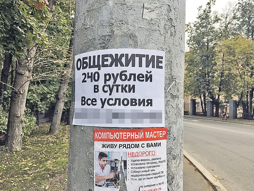 С этого объявления началась одиссея нашего корреспондента. Фото: Павел КЛОКОВ