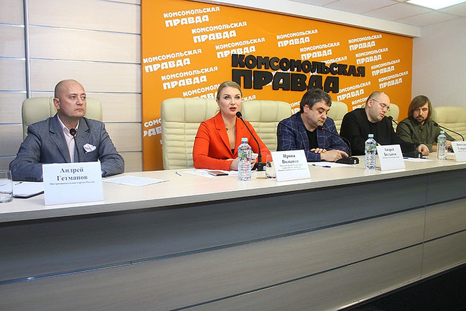 В четверг делегация «Третьей силы» провела пресс-конференцию в пресс-центре Нижегородской редакции газеты «Комсомольская правда». Фото: Роман ИГНАТЬЕВ