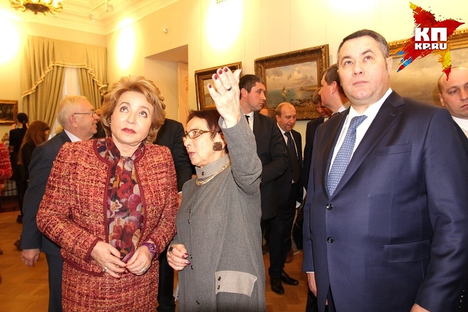 На открытии Тверского Императорского дворца Фото: Ирина ТАРАСОВА