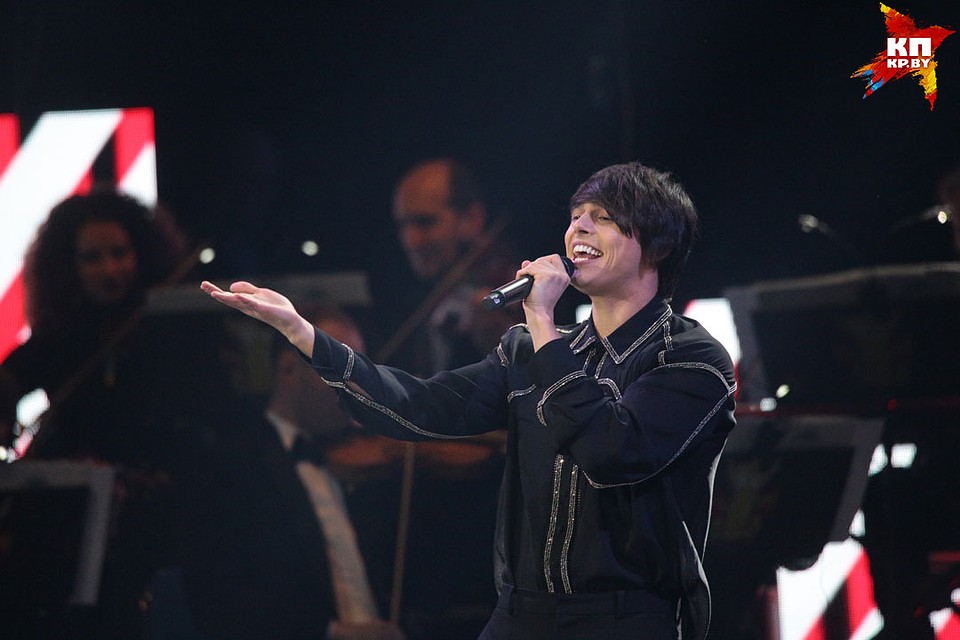 Alekseev на «Песне года - 2017» в Минске. Фото: Святослав ЗОРКИЙ