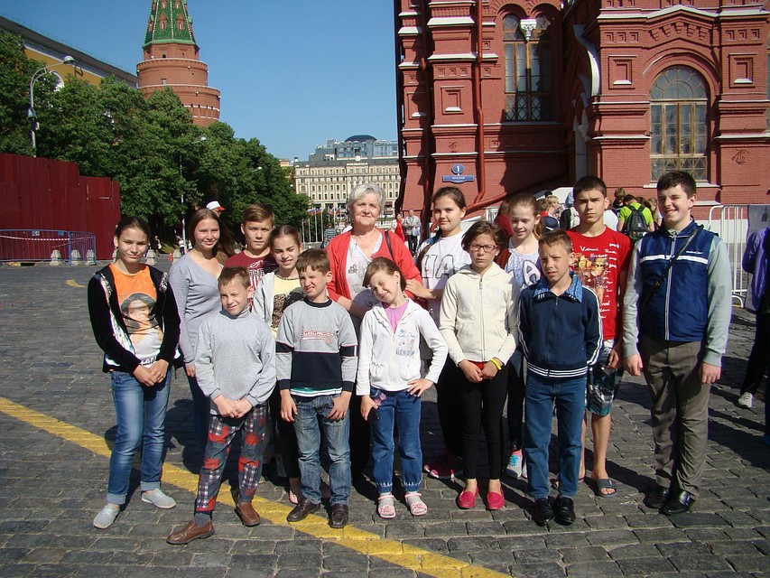 Детки бывали и в Москве. Фото: личный архив Татьяны Сорокиной.