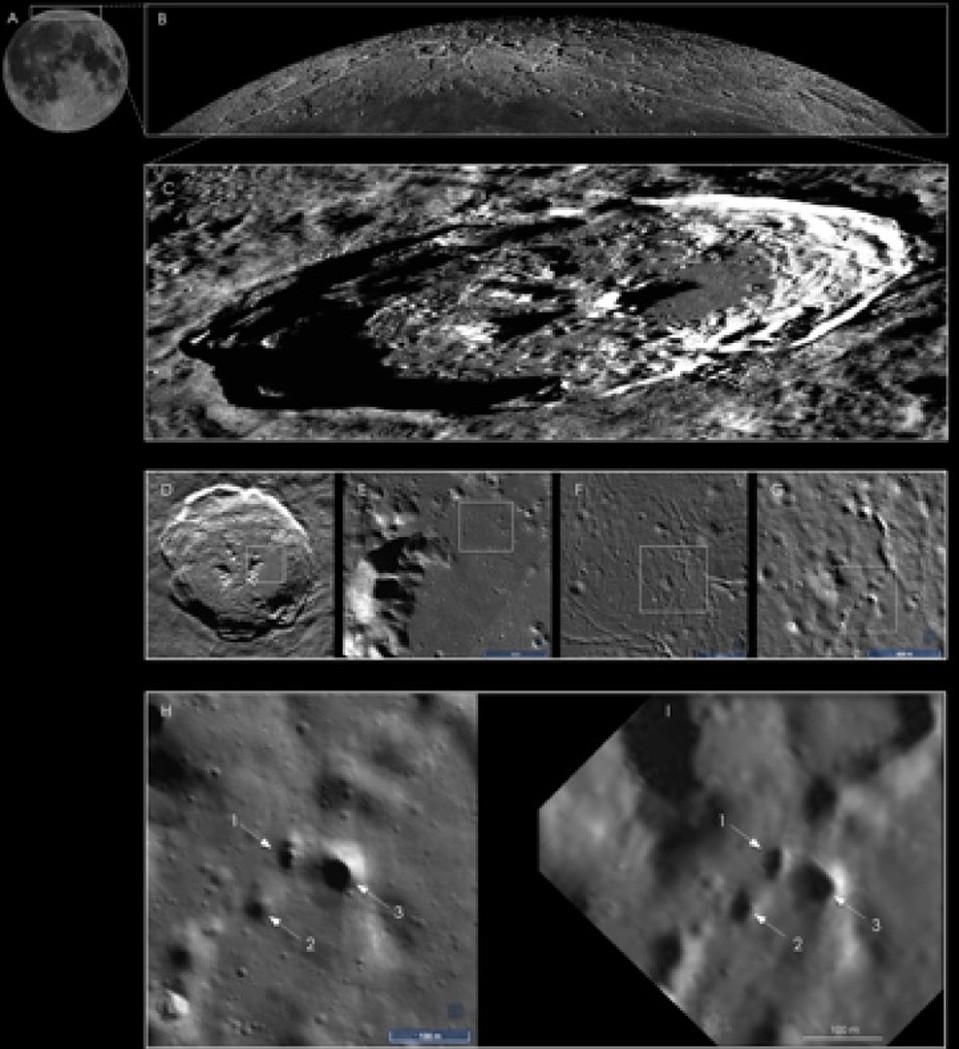 Специалисты института SETI указали точное место расположения ходов в недра Луны - будущие переселенцы их легко найдут.