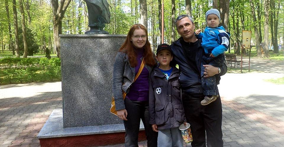 Семья Василаке довольна жизнью в Беларуси
