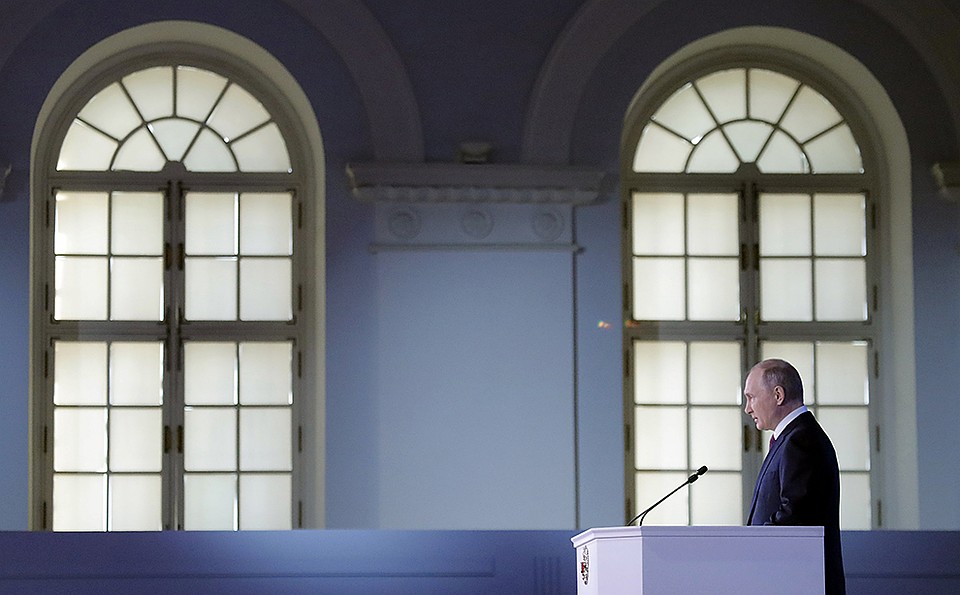 Путин дочитал Мюнхенскую речь Фото: REUTERS