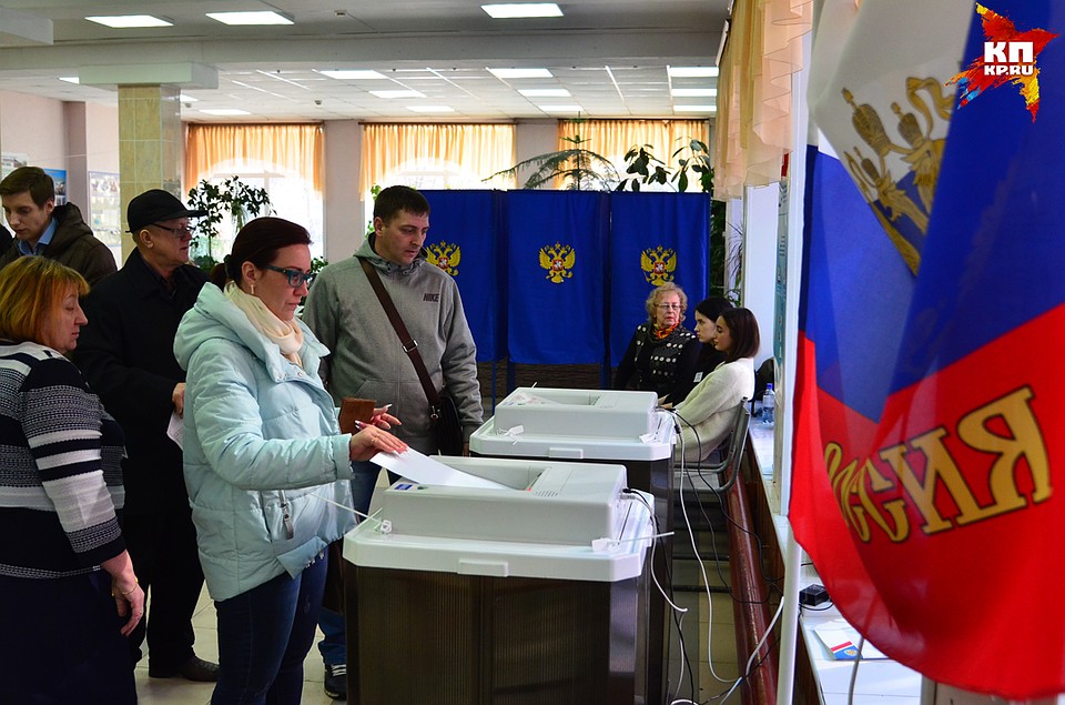 18 марта жители Новосибирска проголосовали за президента Фото: Влад КОМЯКОВ