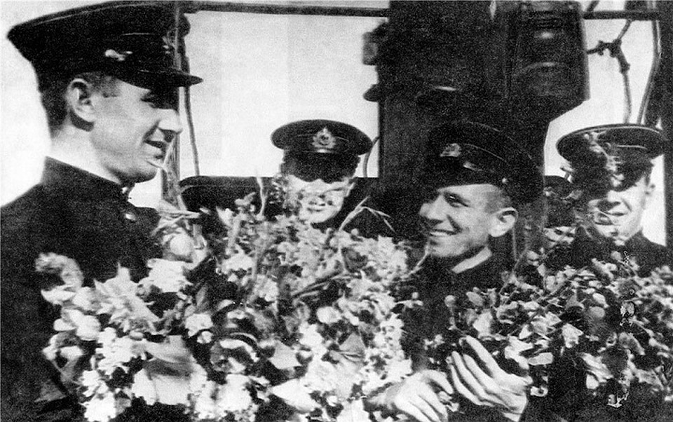 Встреча Л-3 в Кронштадте