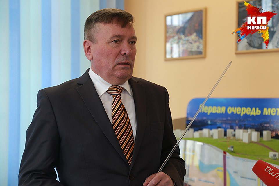 Игорь Иванов, директор Управления по строительству Красноярского метрополитена Фото: Мария ЛЕНЦ