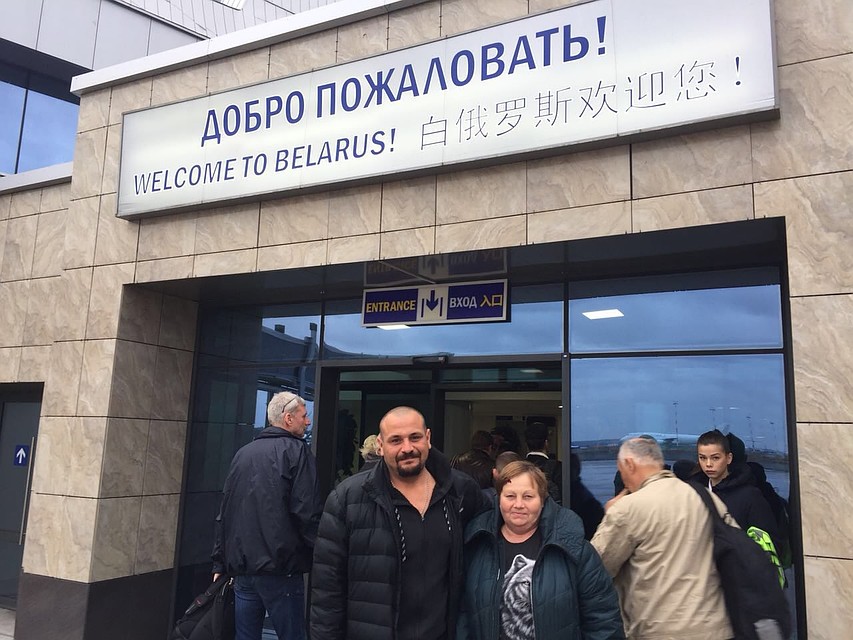 Приземление в Минске - самый счастливый день. Фото: Александр Руденко, адвокат