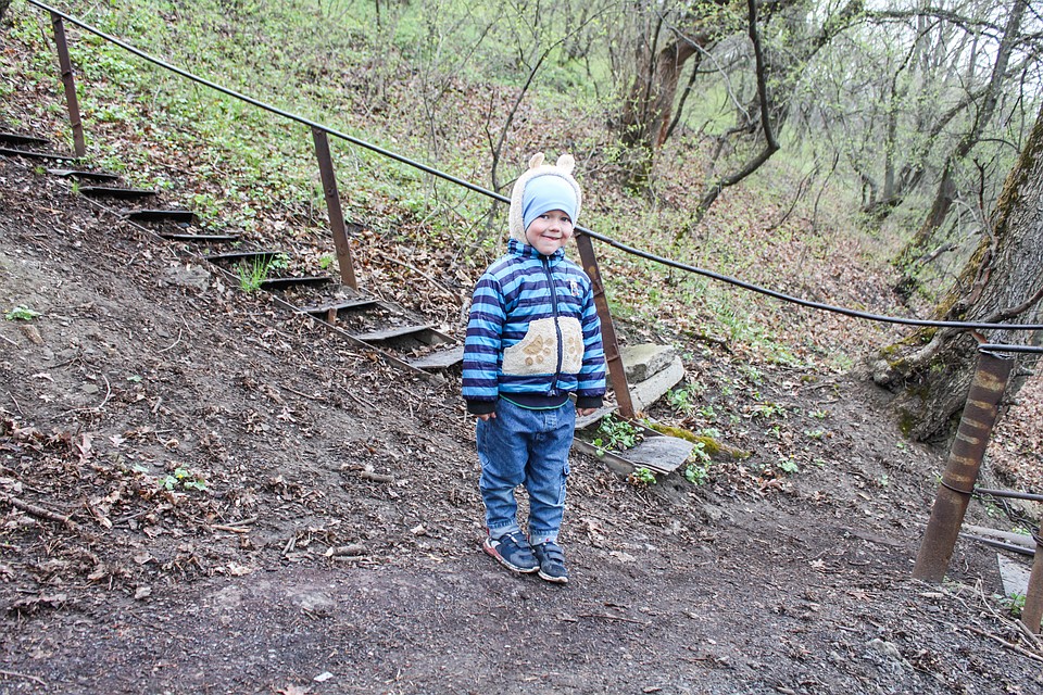 Маленький гость пансионата