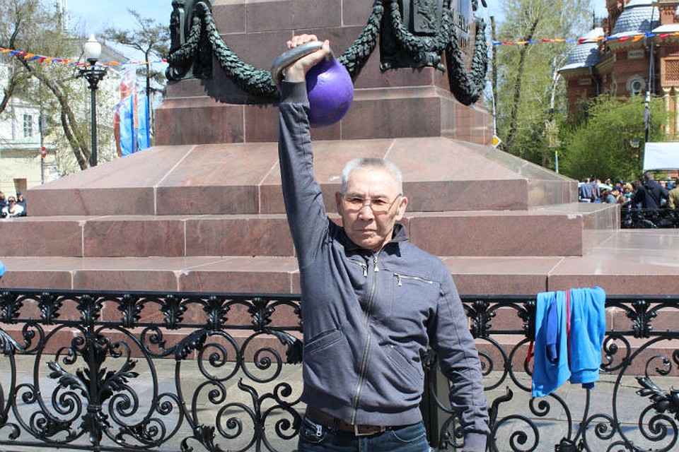 68-летний Сергей Сонтохонов в отличной физической форме. Фото: Андрей СИНЬКОВ