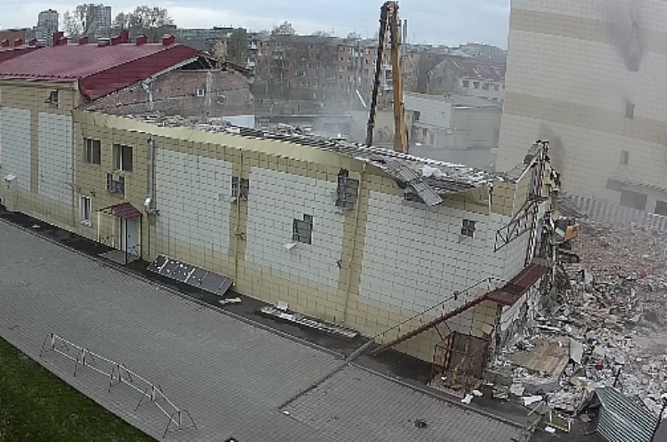 Скриншот с камеры видеонаблюдения