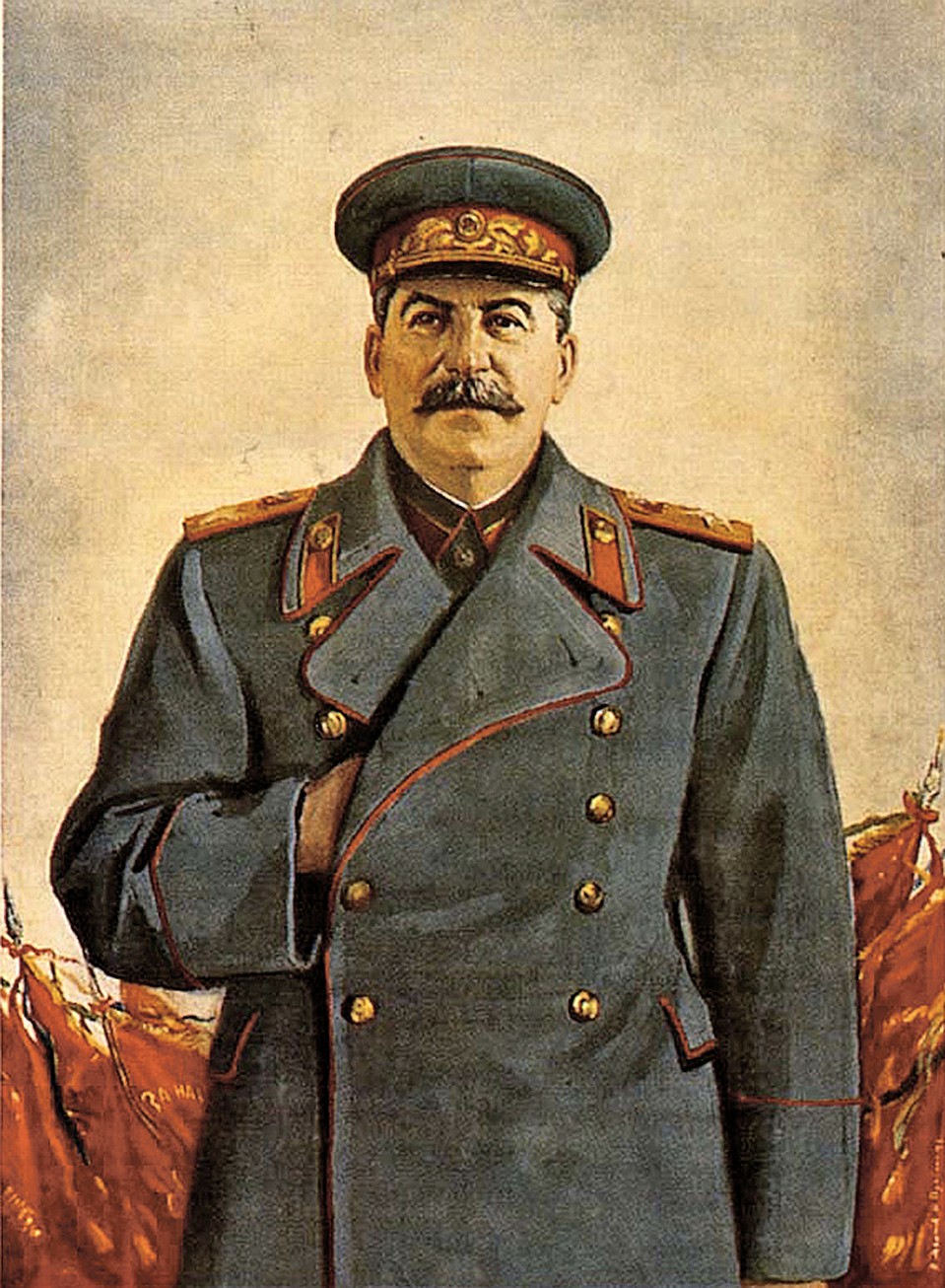Сталин часто не верил донесениям разведчиков. Фото: В. Правдин, Н. Денисов, 1948