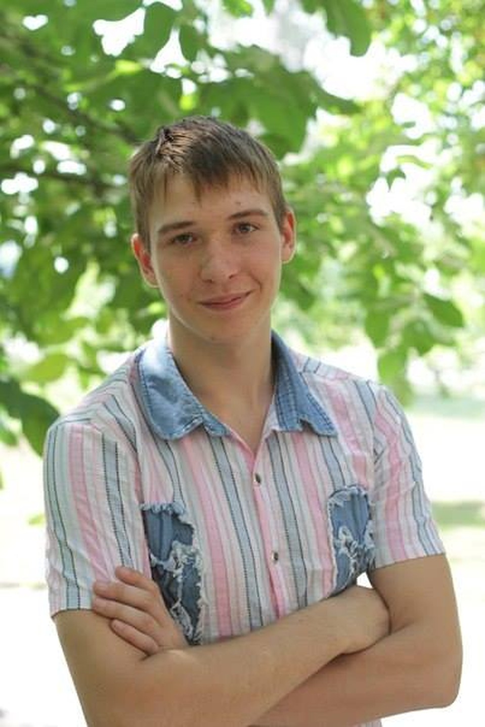 Юлин одноклассник Дима приехал в Горловку на три дня. Фото: соцсети