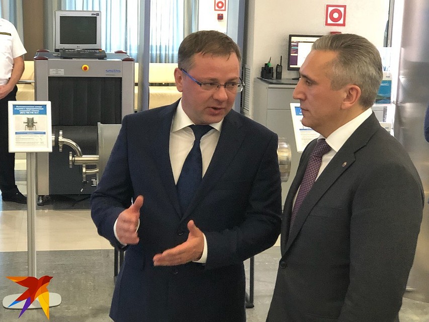 Александр Моор на экскурсии в "Газпром Трансгаз Сургут" Фото: Алексей КОСЕНЧУК