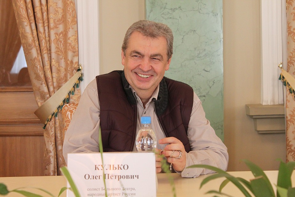Олег Петрович Кулько – солист Большого театра, народный артист России – исполнит роль Германа во время первого премьерного дня сегодня, 6 октября Фото: Никита МАКАРЕНКОВ
