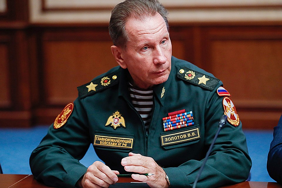 Глава Росгвардии Виктор Золотов. Фото: Михаил Метцель/ТАСС