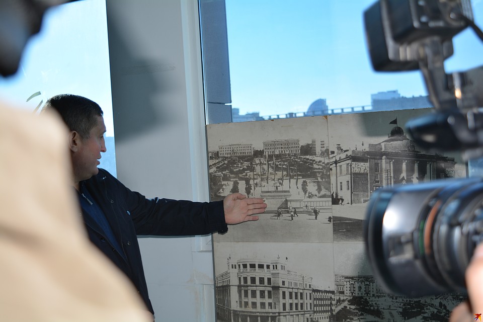 Небольшой экскурс в историю центрального универмага. Фото: Инна ШЕРЕМЕТЬЕВА