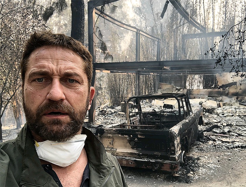 Актер Джерард Батлер лишился дома в Малибу. Фото: Личная страничка героя публикации в соцсети