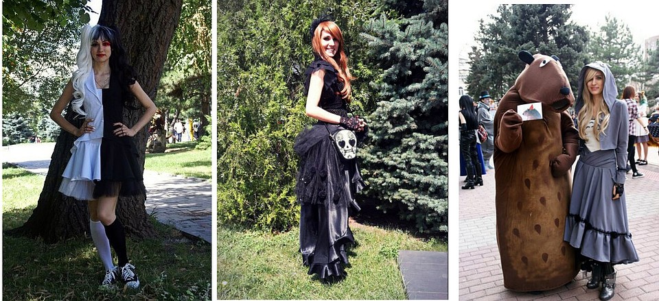 Анна шила наряды для косплея
