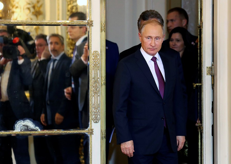 Путин провел встречу с президентом Аргентины Маурисио Макри Фото: REUTERS