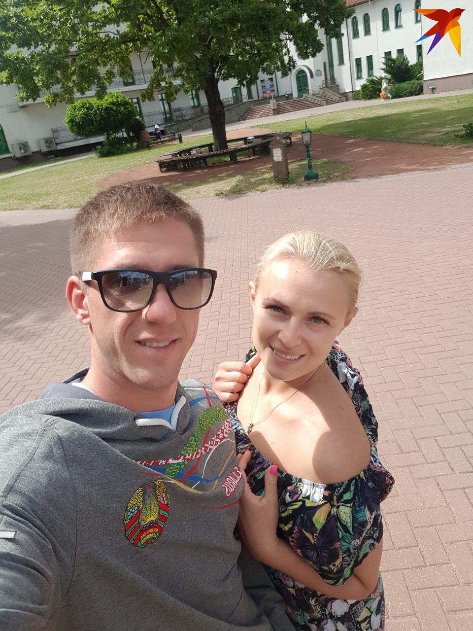 Антон с женой Наташей. Фото: личный архив.