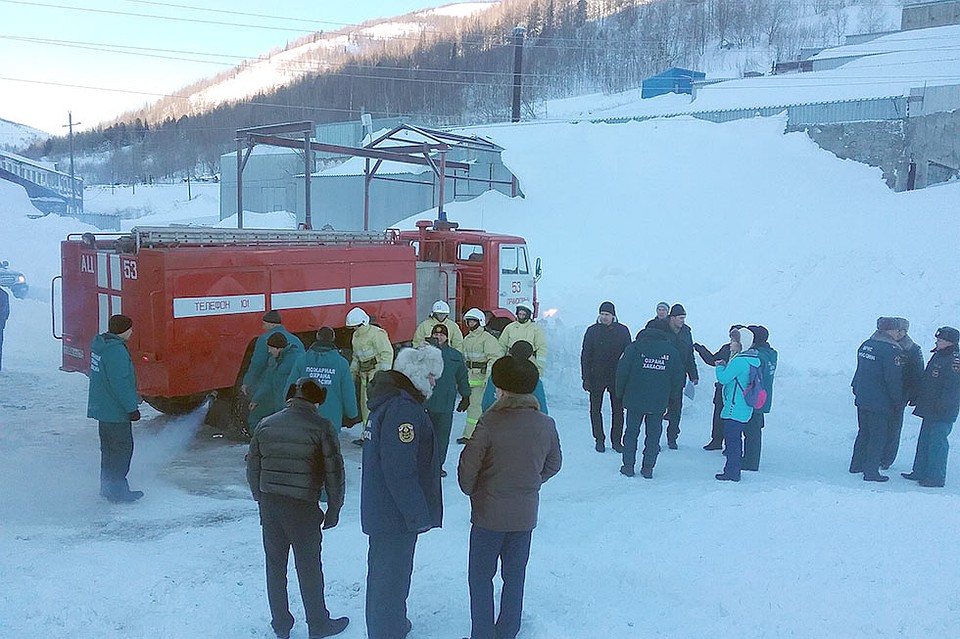 Открытие пожарной части в Приисковом Фото: Надежда ИЛЬЧЕНКО