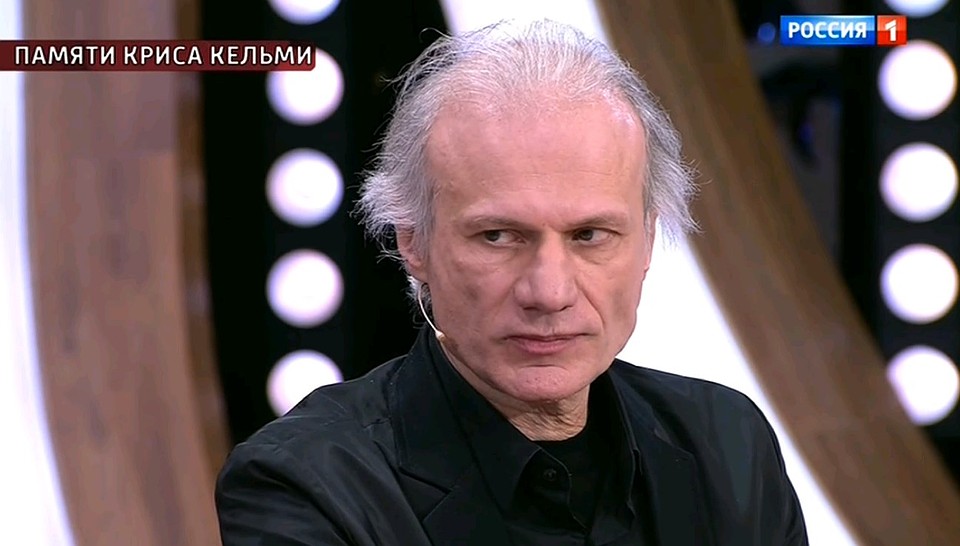 Брат певца Евгений Суслин в эфире передачи "Прямой эфир". Фото: YouTube