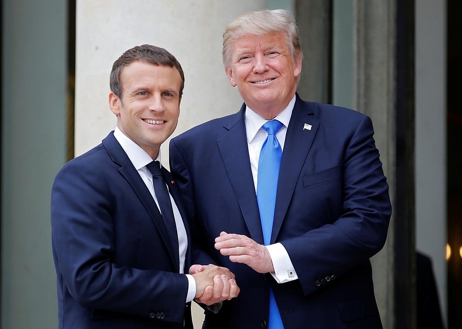 Противоборство Трампа и Макрона в вопросах глобального потепления носят не личный характер Фото: REUTERS