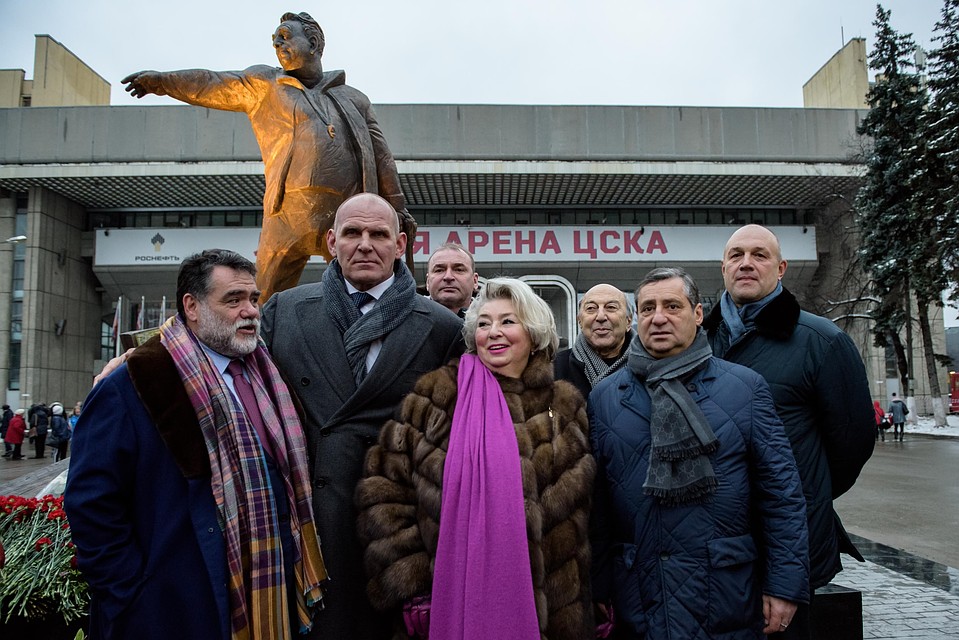 Татьяна Тарасова, дочь великого хоккеиста, вынашивала идею памятника 15 лет.