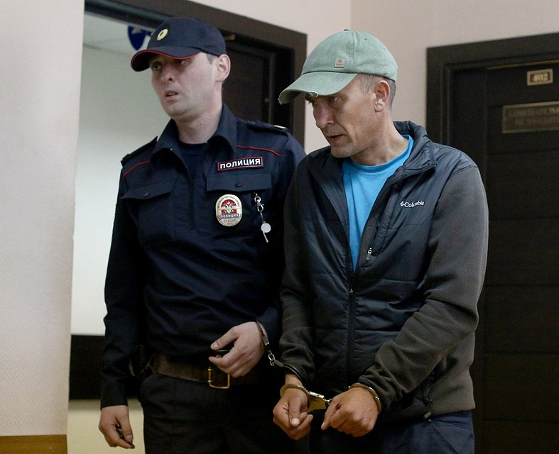 Игорь Подпорин, который в мае 2018 года испортил картину "Иван Грозный и его сын Иван". ФОТО АГН Москва/Никеричев Андрей