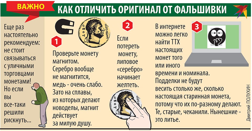 Как отличить оригинал от фальшивки