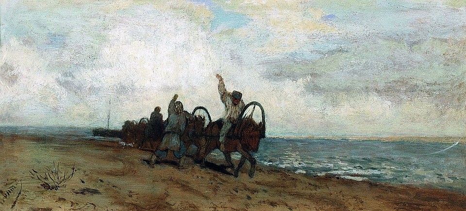 «Бурлаки» Исаака Левитана