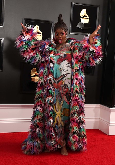 Tierra Whack и ее шубка. Фото: REUTERS