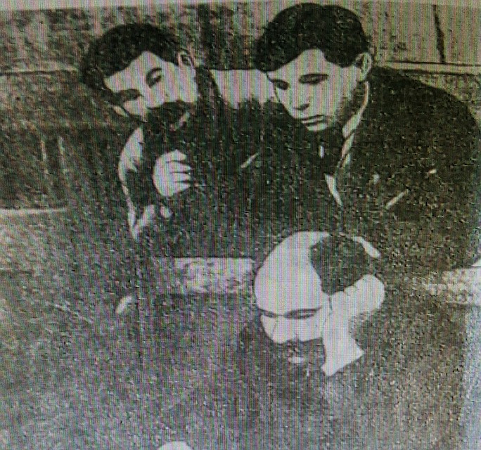 И. Сталин и А. Косарев на XVII съезде ВКП (б) Фото: из личного архива М. В. Косаревой