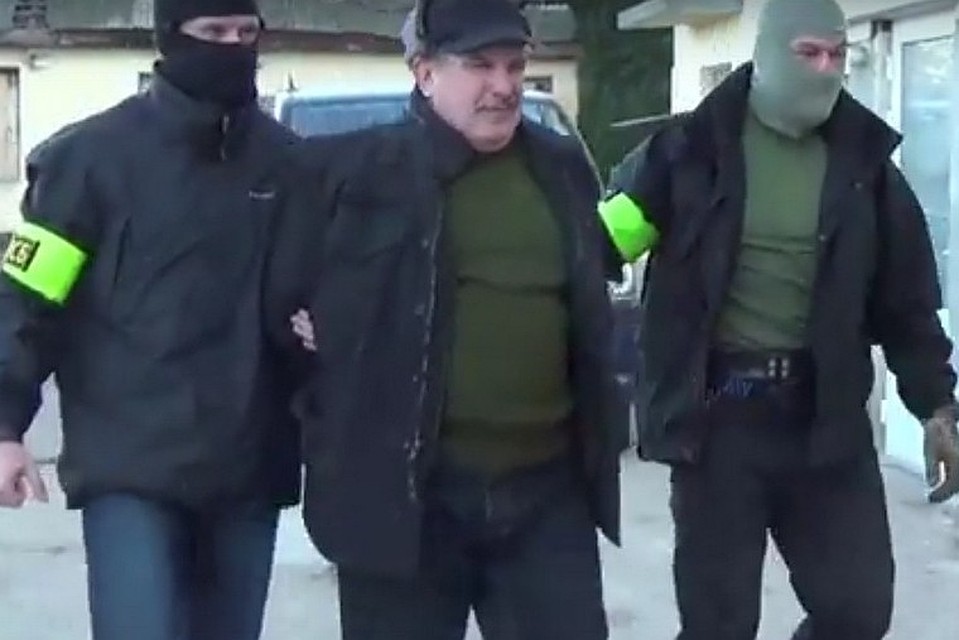 Пархоменко задержали в Севастополе. Фото: оперативная съемка ФСБ