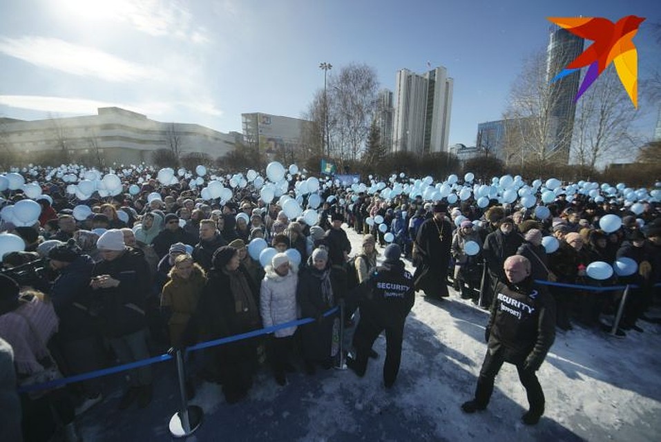 Верующие приехали со всех уголков Свердловской области. Фото: Алексей БУЛАТОВ