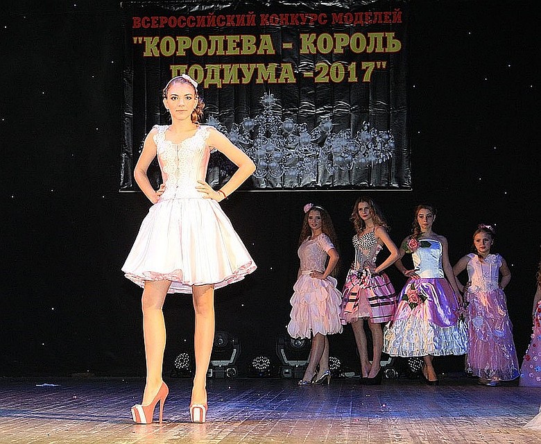 В Москве Лада ходила по подиуму. Фото: архив Лады Королевой.