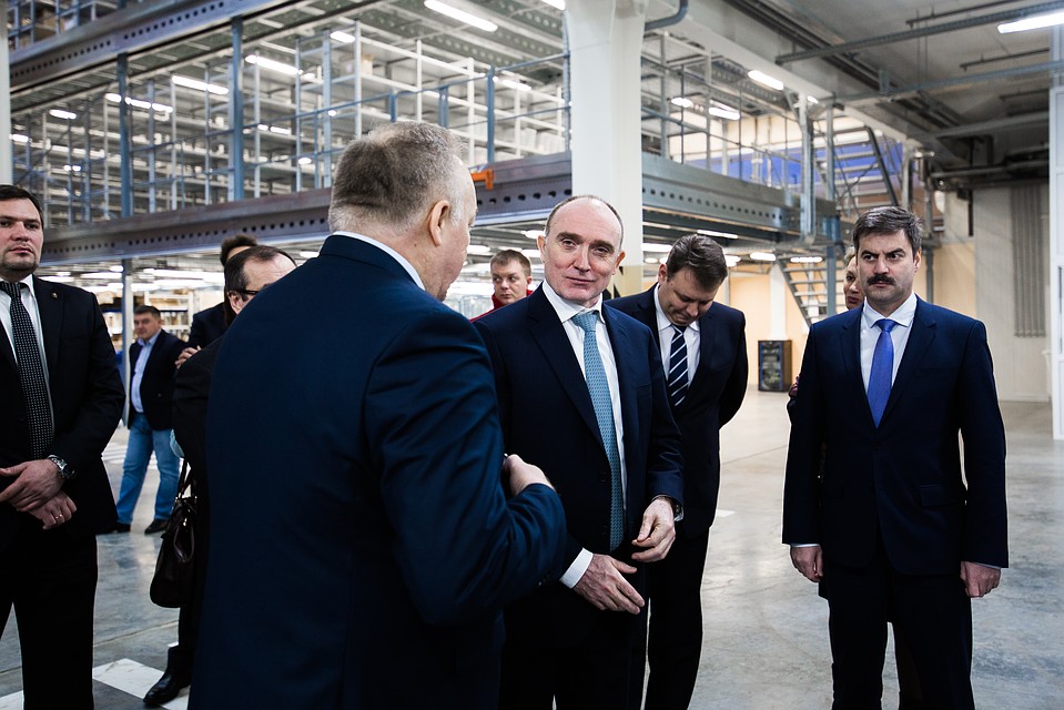 Борис Дубровский в 2015 году на открытии масштабного аптечного склада. Фото: Андрей АБРАМОВ