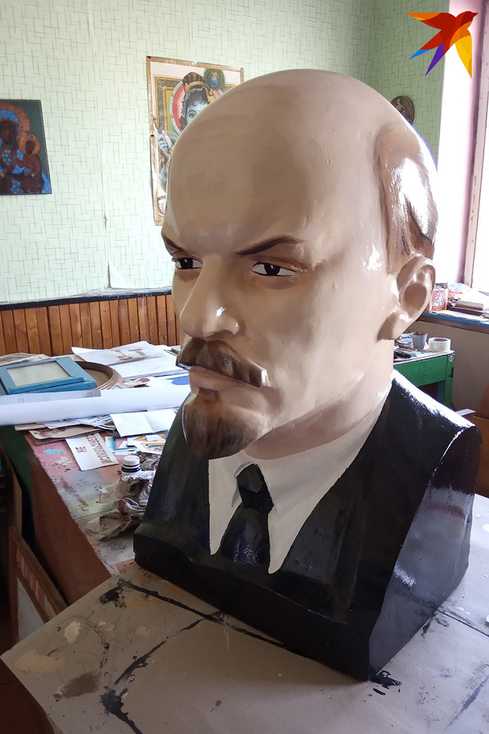 В Лунинце есть еще один Ленин с человеческим лицом, но где он, знают немногие. Фото: предоставлено читателем "КП".