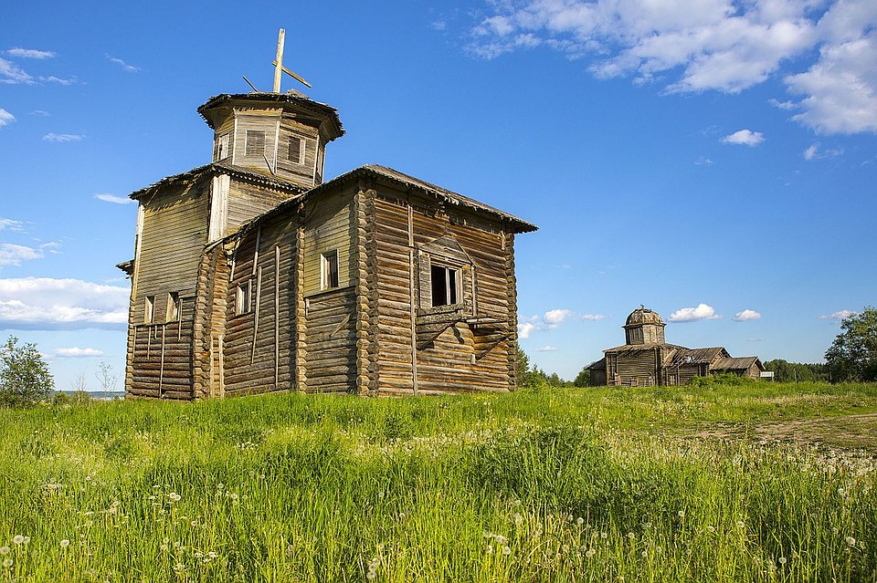 Храмовый комплекс. Церкви Власия и Климента в селе Тулгас. Фото Wikipedia