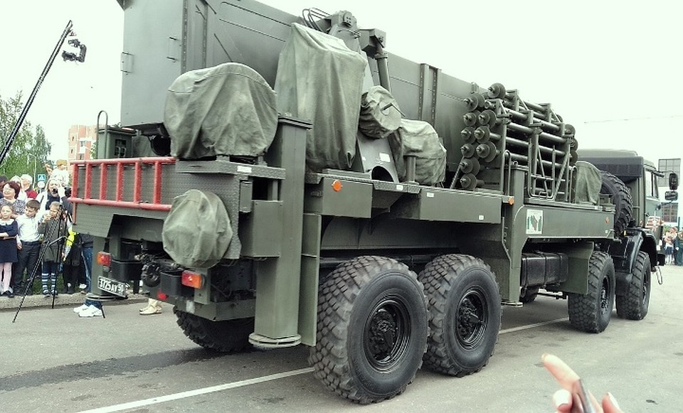 Впервые в параде приняла участие военная техника Фото: Яна ШЕЛЕСТ