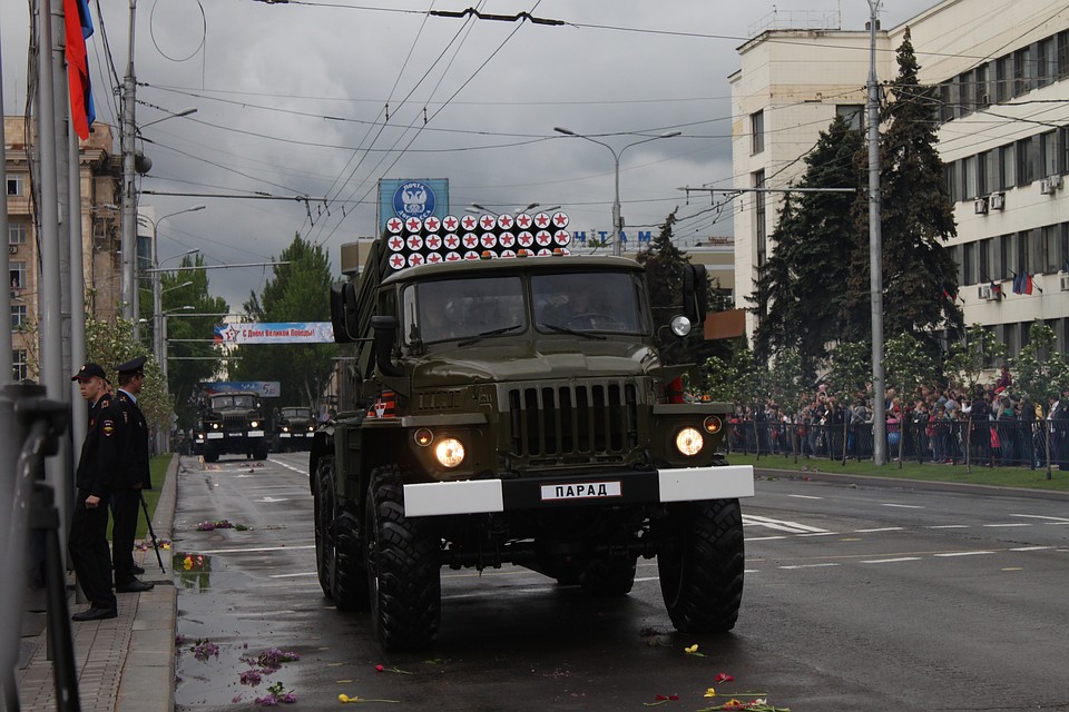 Парад Победы в Донецке 2019 - состоялся Фото: Никита МАКАРЕНКОВ, Павел ХАНАРИН