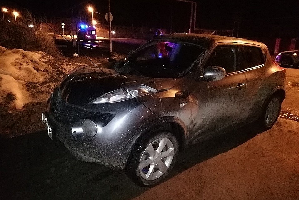 Тот самый Nissan, на котором виновница аварии дважды переехала девочек Фото: ГУ МВД по Свердловской области