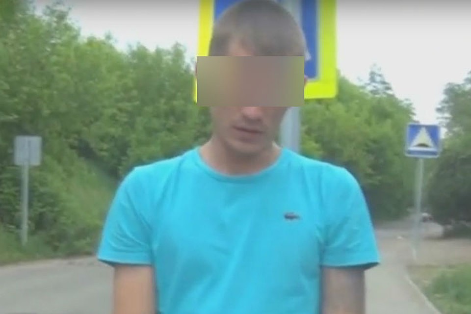 Один из задержанных на месте преступления рассказывает, как похищали человека. Фото: УФСБ России по Иркутской области