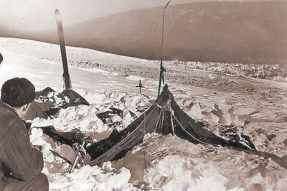 Перевал в 1959 году. Фото: Фонд памяти группы Дятлова