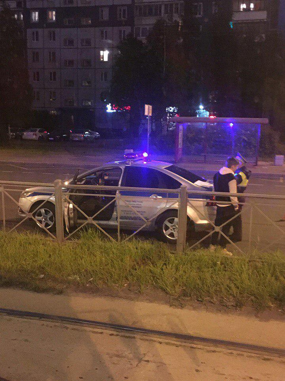 В аварии разбирается ГИБДД Фото: ДТП и ЧП Петербурга