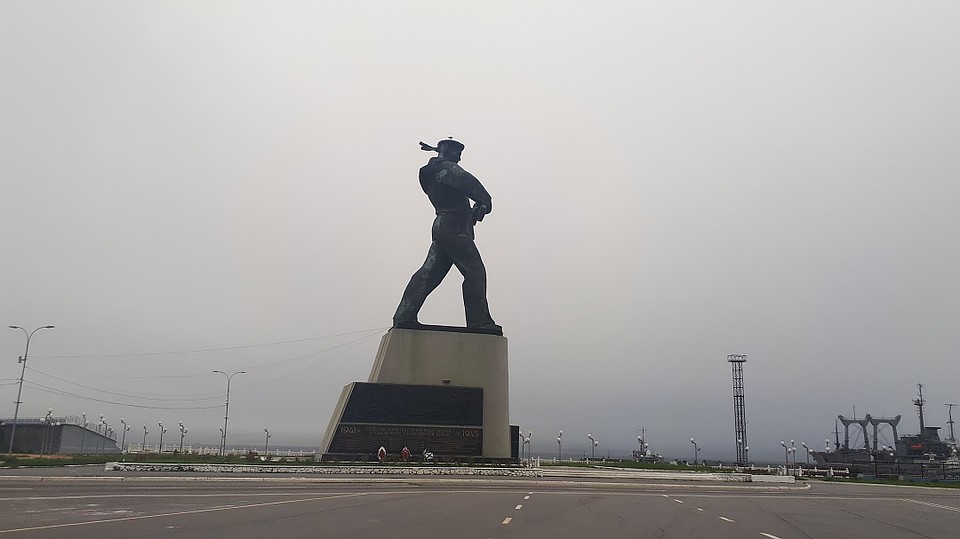 Город Североморск, где произошла трагедия – основная база Северного флота. Фото: Дина КАРПИЦКАЯ