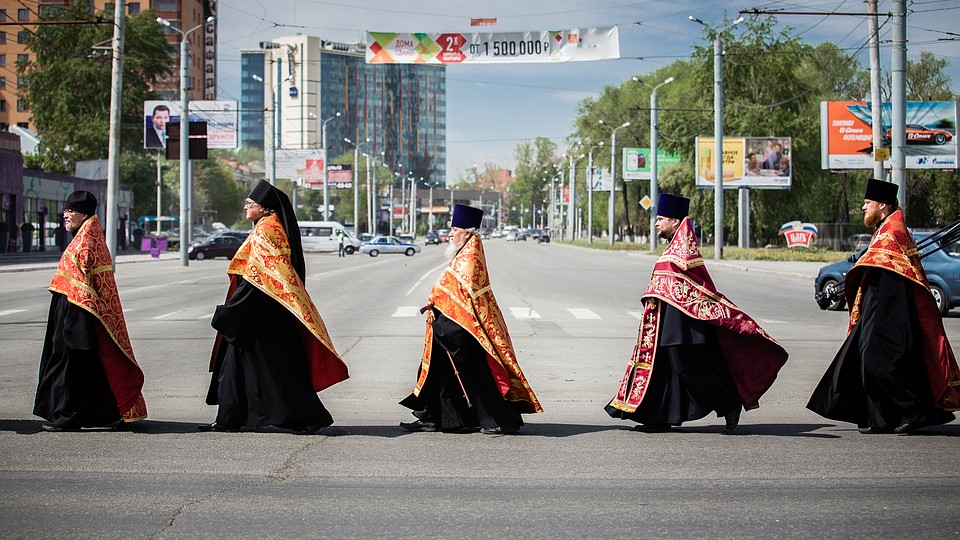 Крестный ход в Челябинске.