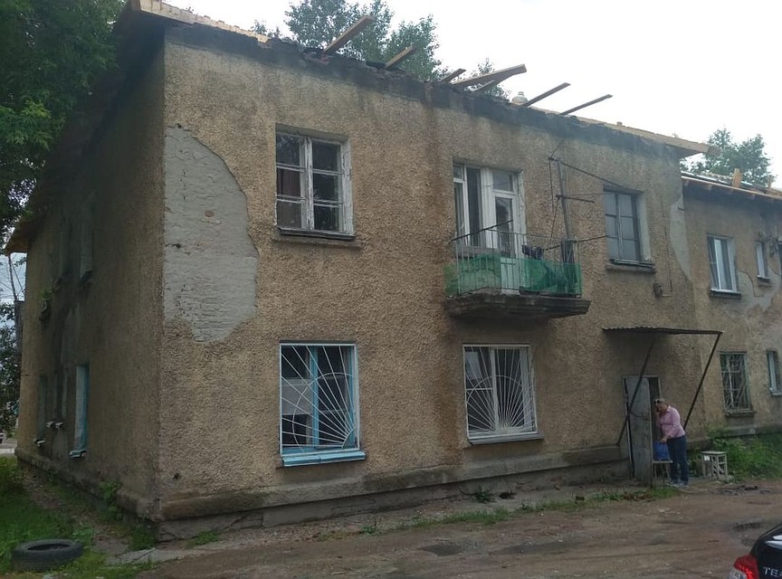 Двухэтажка на улице Грибоедова. Фото: Алена МАРТЫНОВА