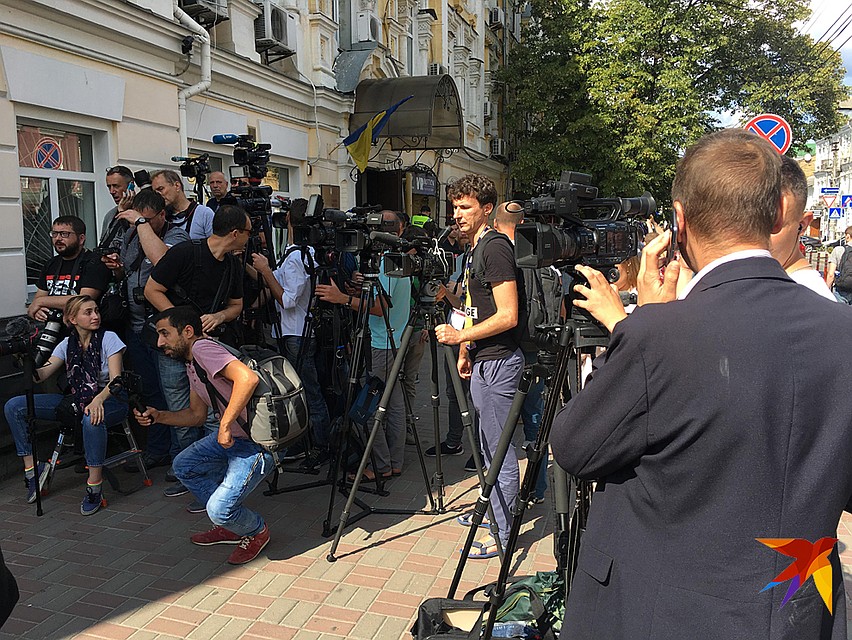 За процессом внимательно следят украинские СМИ. Фото: Анастасия МАТВЕЕВА